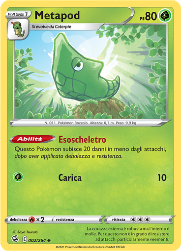 Metapod (Reverse Holo)