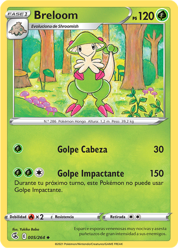 Breloom (Reverse Holo)