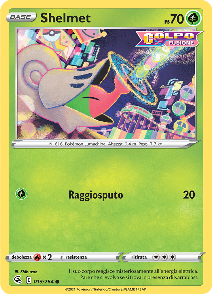 Shelmet (Reverse Holo)