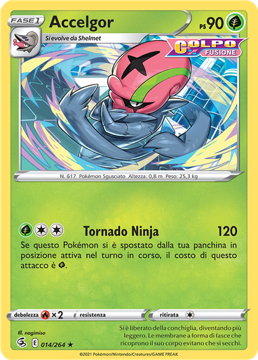 Accelgor (Reverse Holo)