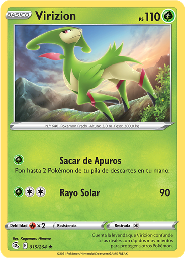 Virizion (Reverse Holo)