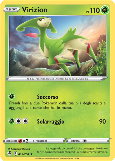 Virizion (Reverse Holo)