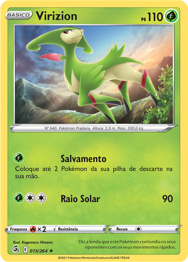 Virizion (Reverse Holo)