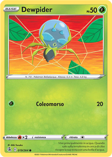 Dewpider (Reverse Holo)