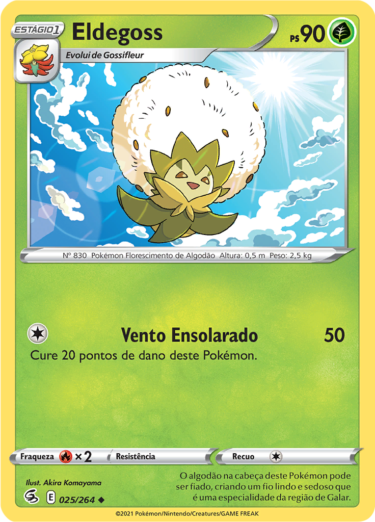 Eldegoss (Reverse Holo)