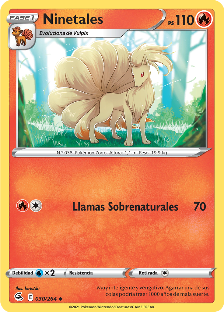 Ninetales (Reverse Holo)