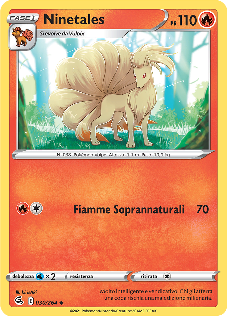 Ninetales (Reverse Holo)