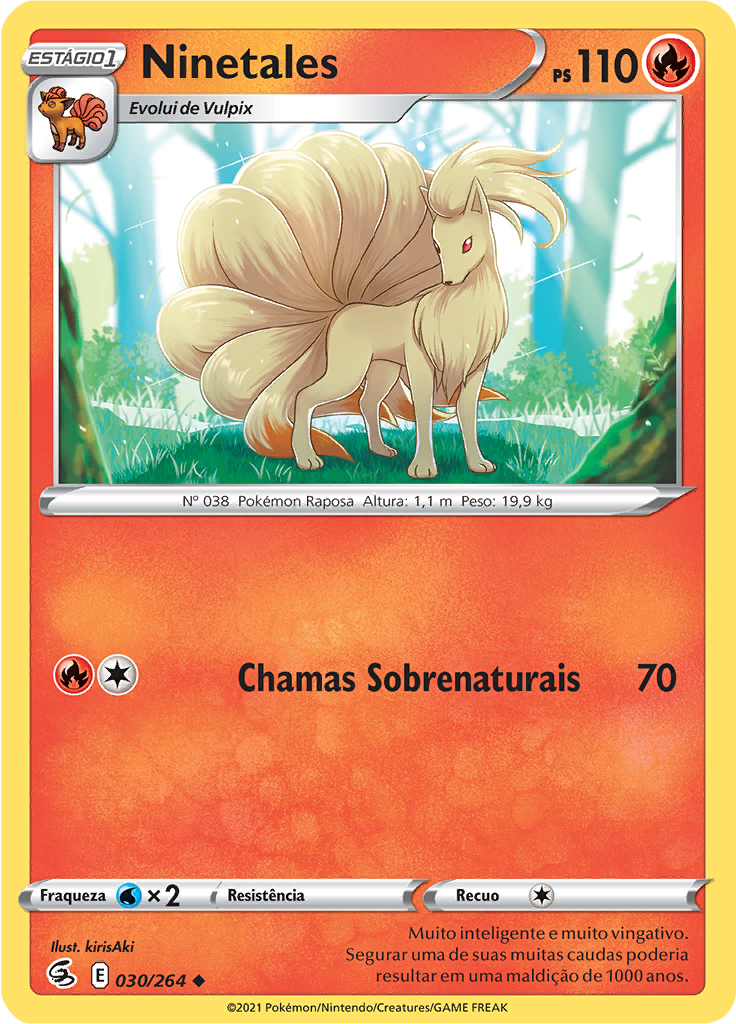 Ninetales (Reverse Holo)