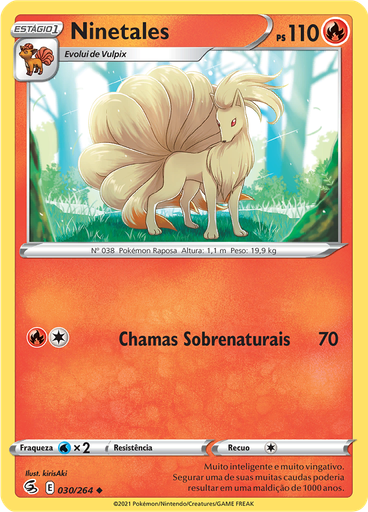 Ninetales (Reverse Holo)