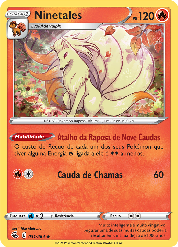 Ninetales (Reverse Holo)