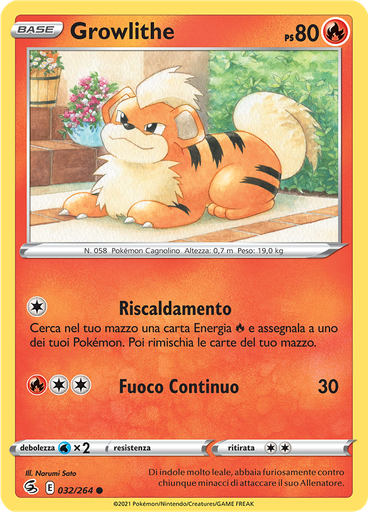 Growlithe (Reverse Holo)