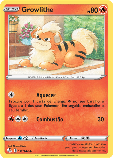 Growlithe (Reverse Holo)