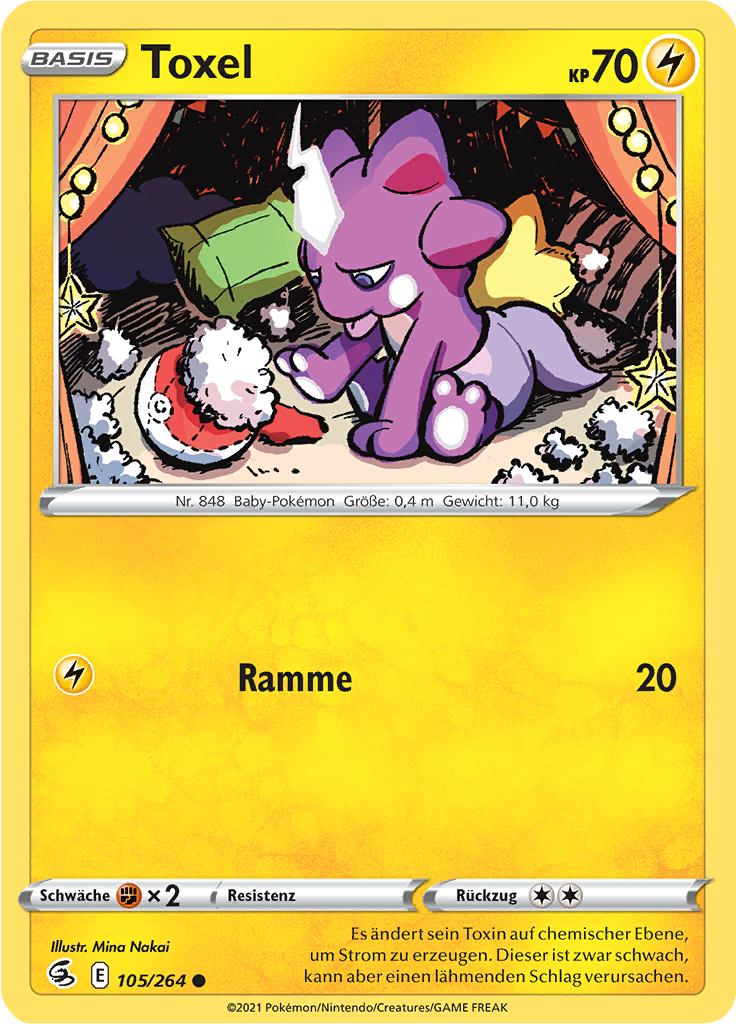 Toxel (Reverse Holo)