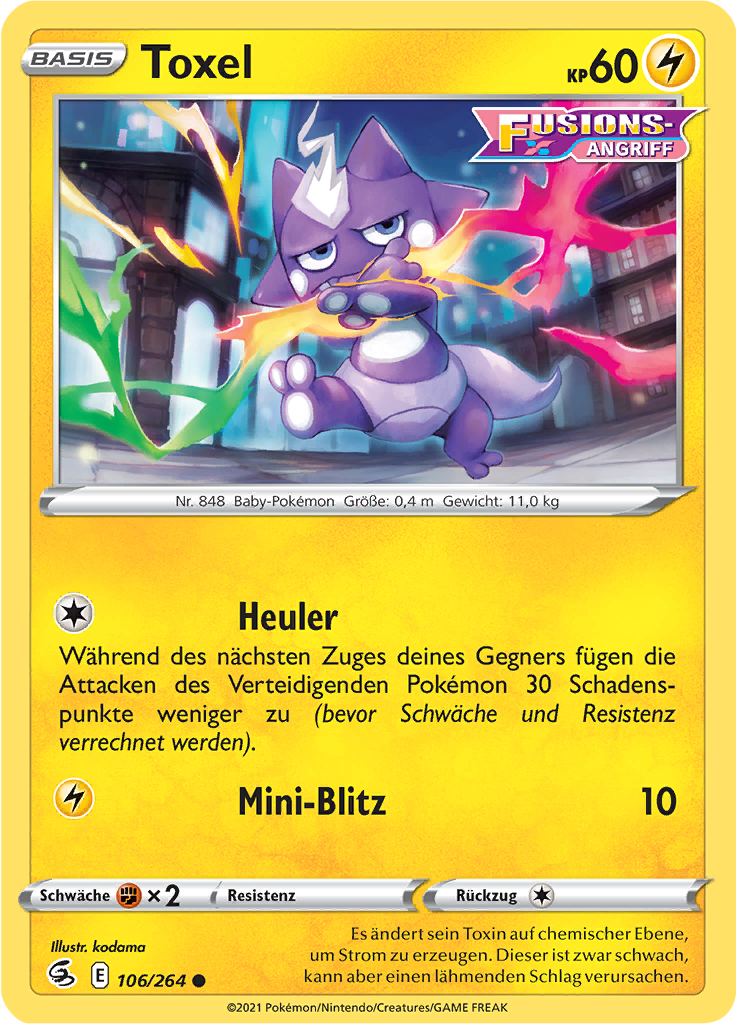 Toxel (Reverse Holo)