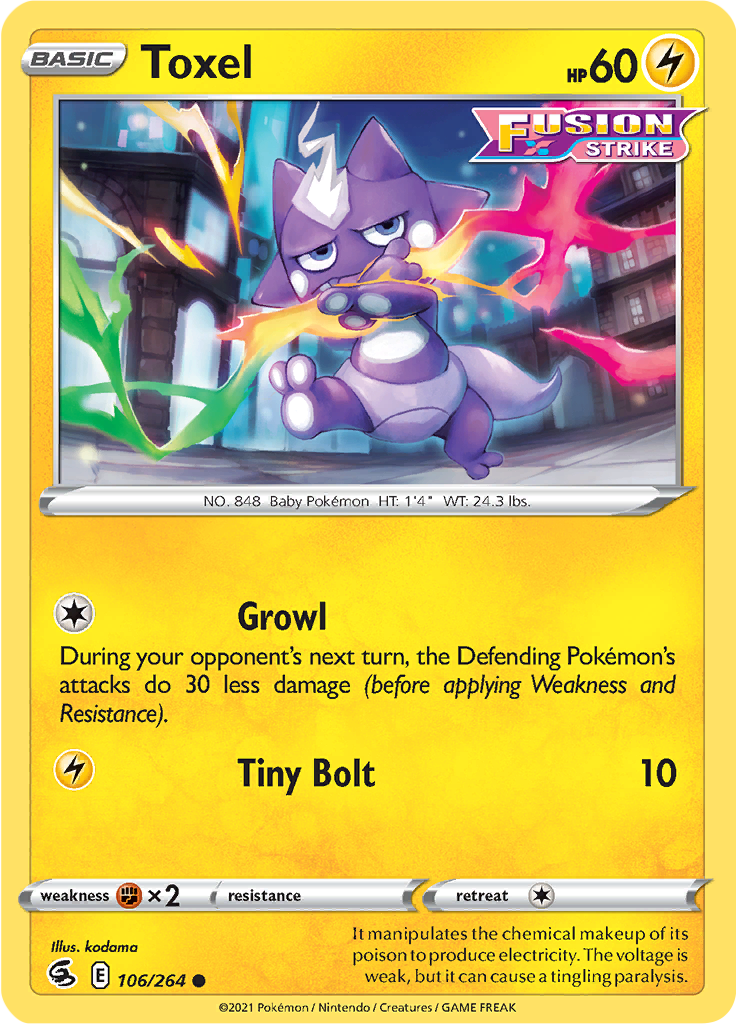 Toxel (Reverse Holo)