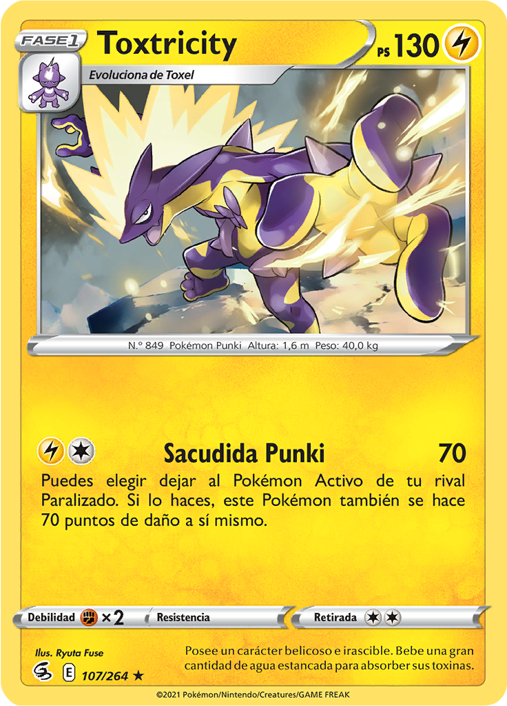 Toxtricity (Reverse Holo)