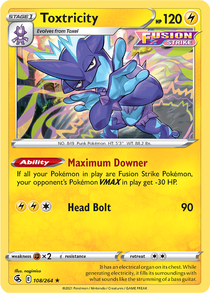 Toxtricity (Reverse Holo)