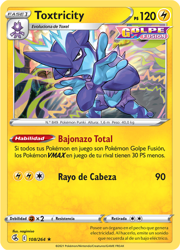 Toxtricity (Reverse Holo)