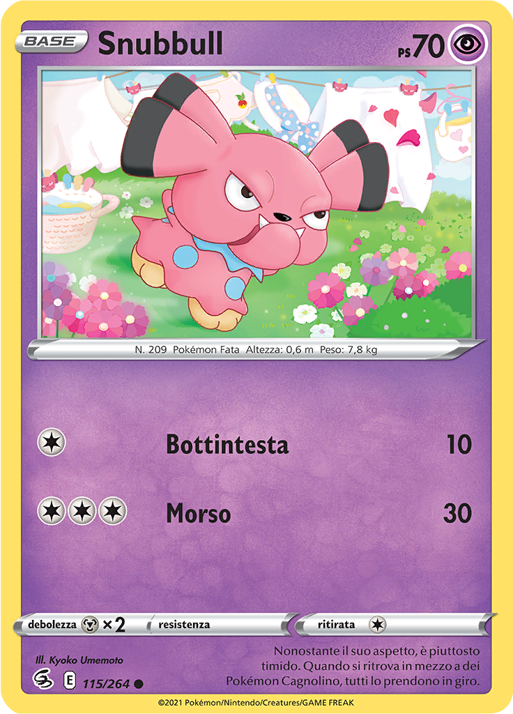 Snubbull (Reverse Holo)