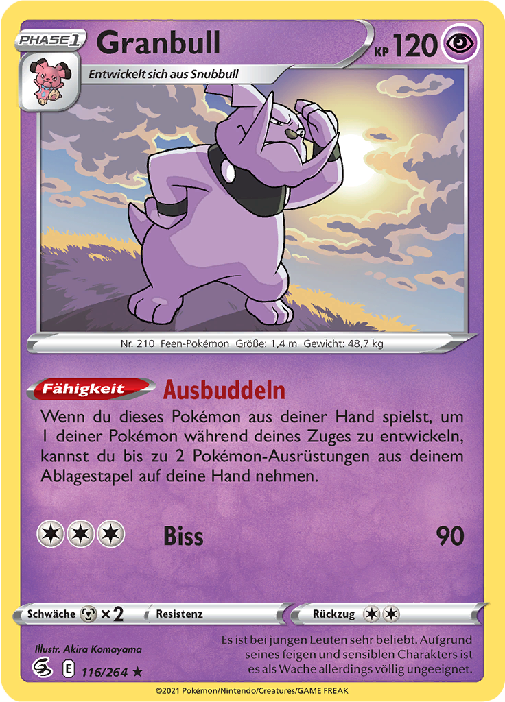 Granbull (Reverse Holo)