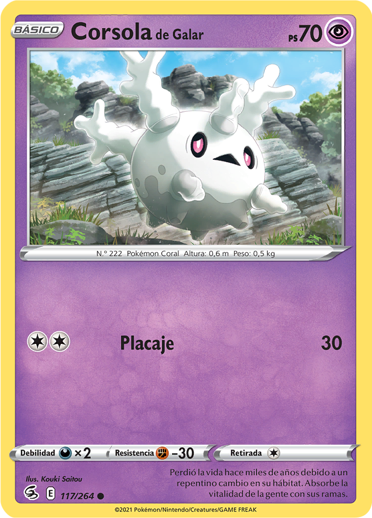 Corsola de Galar (Reverse Holo)