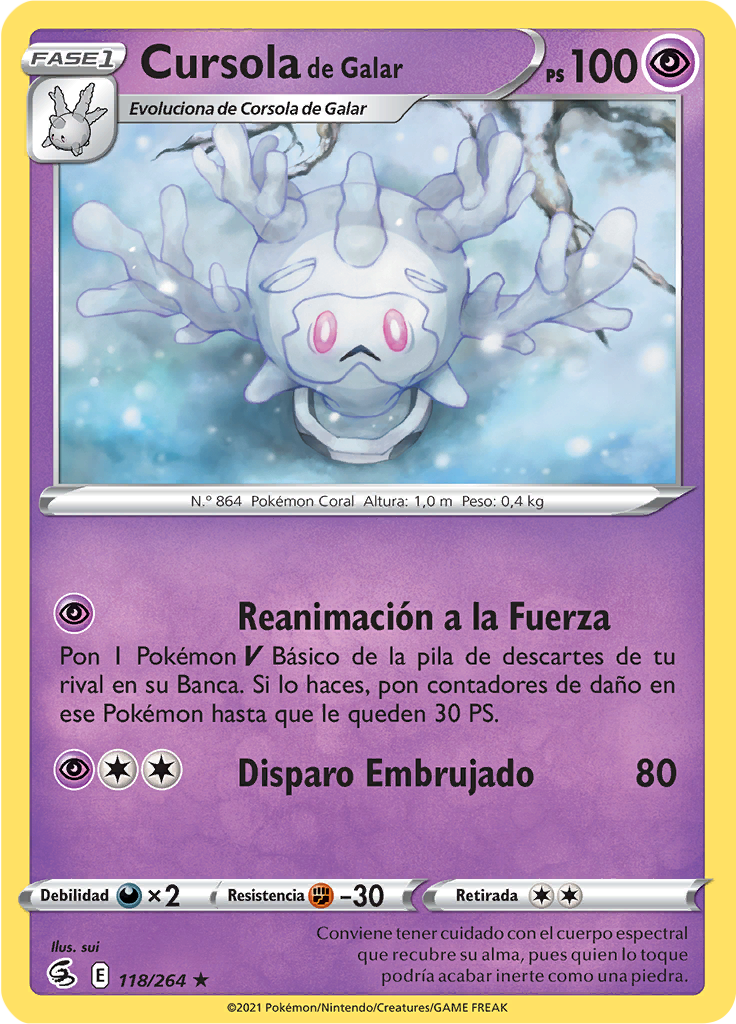 Cursola de Galar (Reverse Holo)
