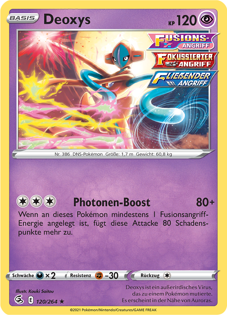 Deoxys (Reverse Holo)