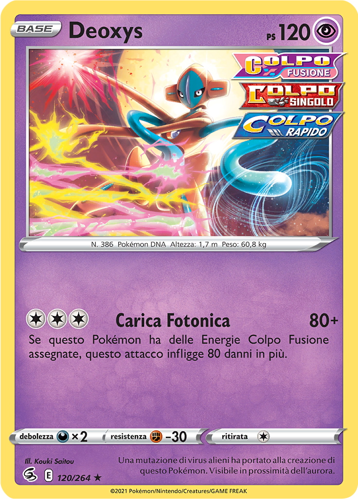 Deoxys (Reverse Holo)