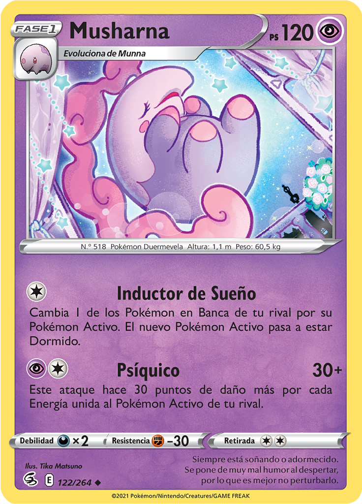 Musharna (Reverse Holo)