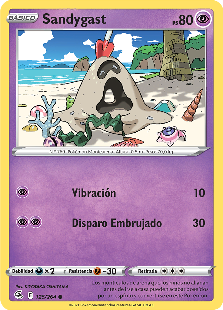 Sandygast (Reverse Holo)