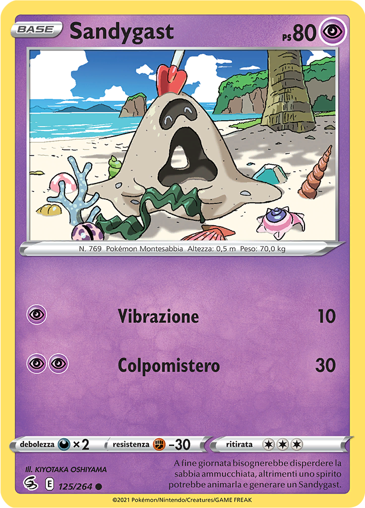 Sandygast (Reverse Holo)