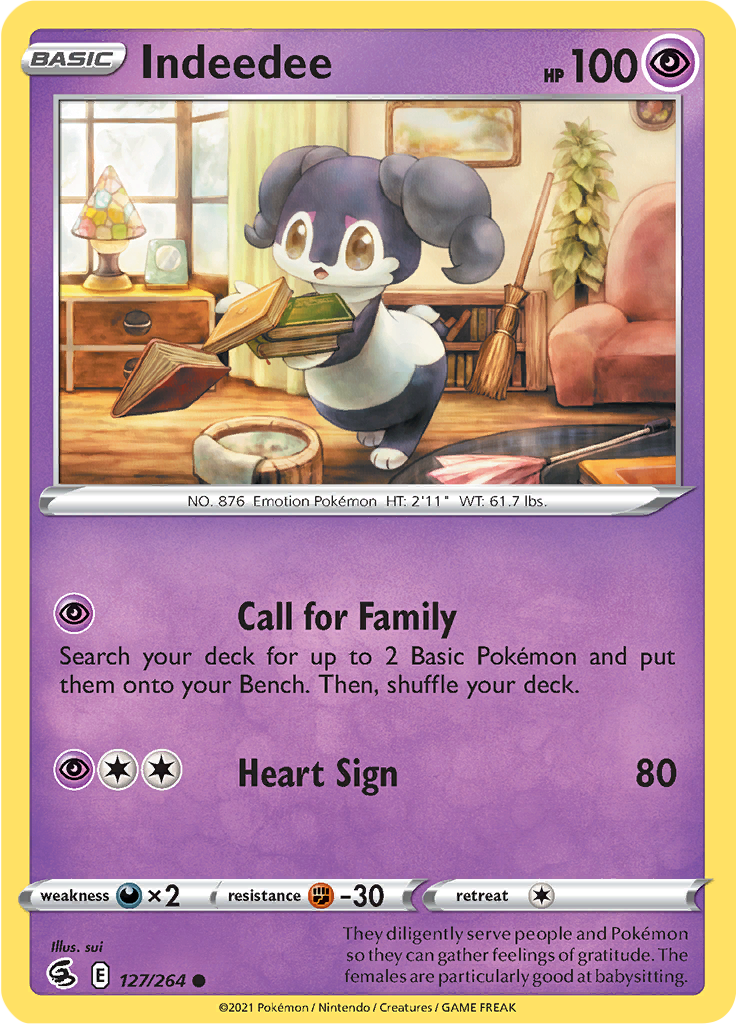 Indeedee (Reverse Holo)
