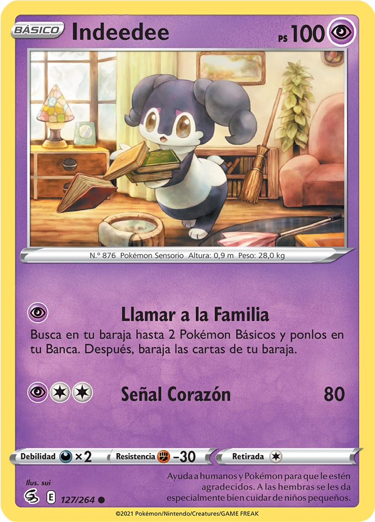 Indeedee (Reverse Holo)