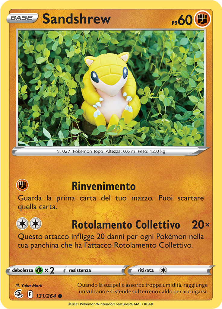 Sandshrew (Reverse Holo)
