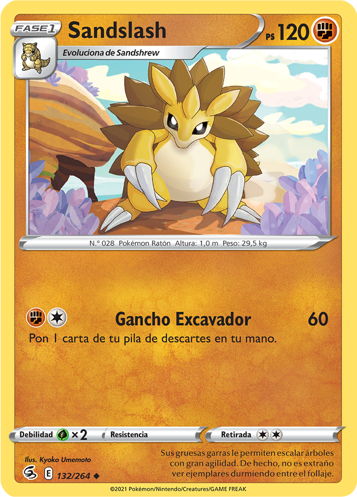 Sandslash (Reverse Holo)