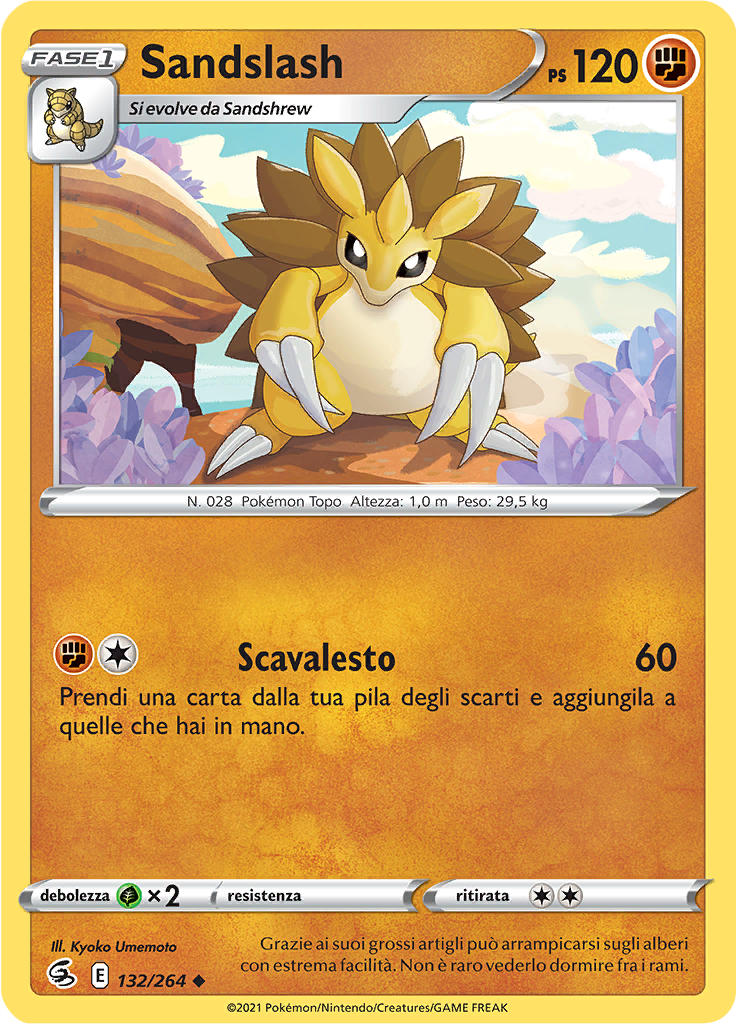Sandslash (Reverse Holo)