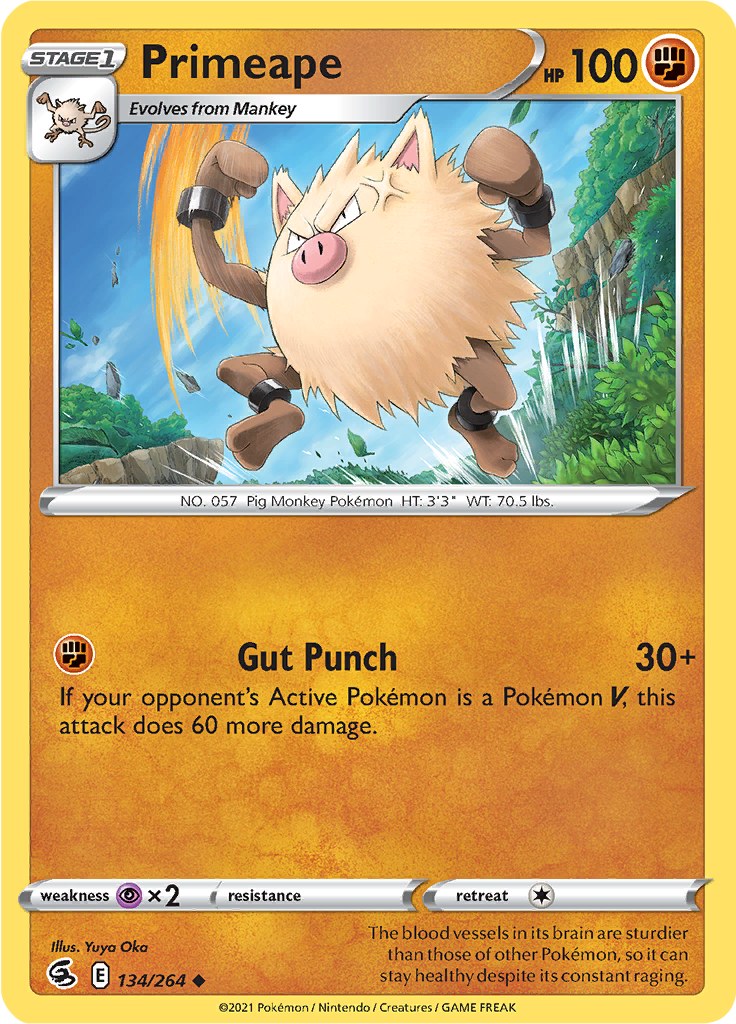 Primeape (Reverse Holo)
