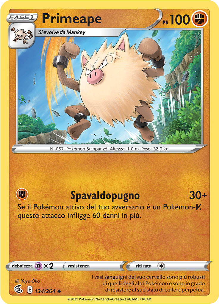 Primeape (Reverse Holo)