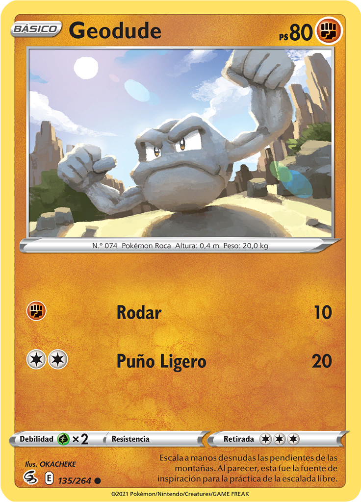 Geodude (Reverse Holo)