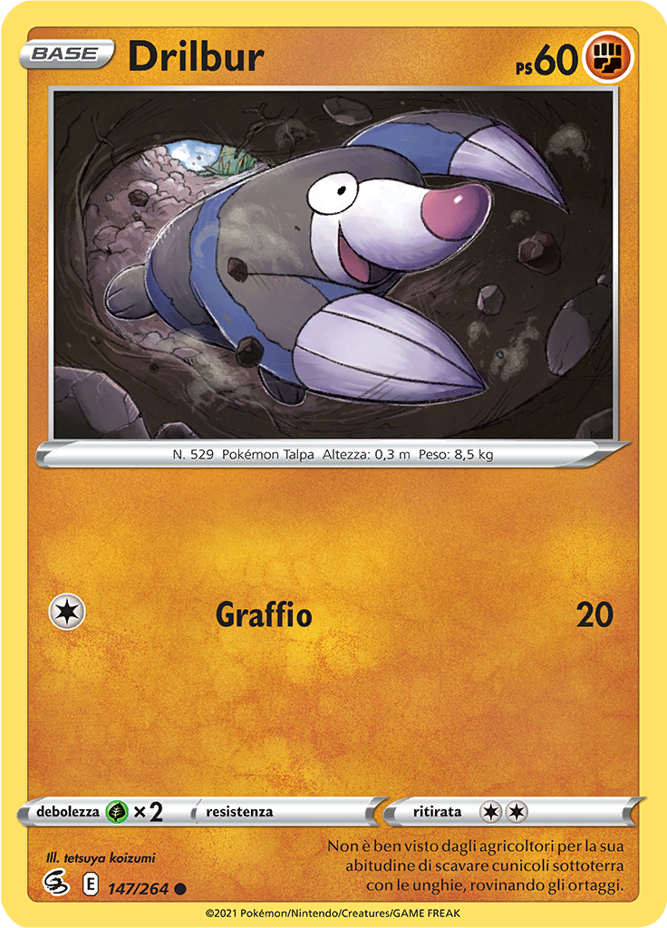 Drilbur (Reverse Holo)
