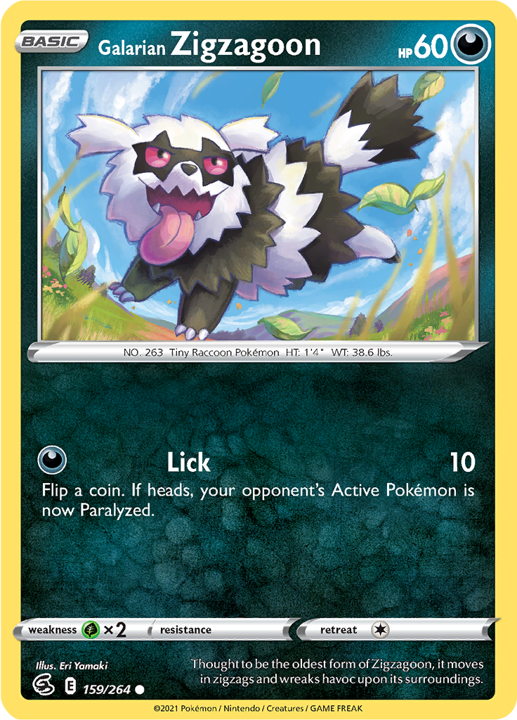 Galarian Zigzagoon (Reverse Holo)