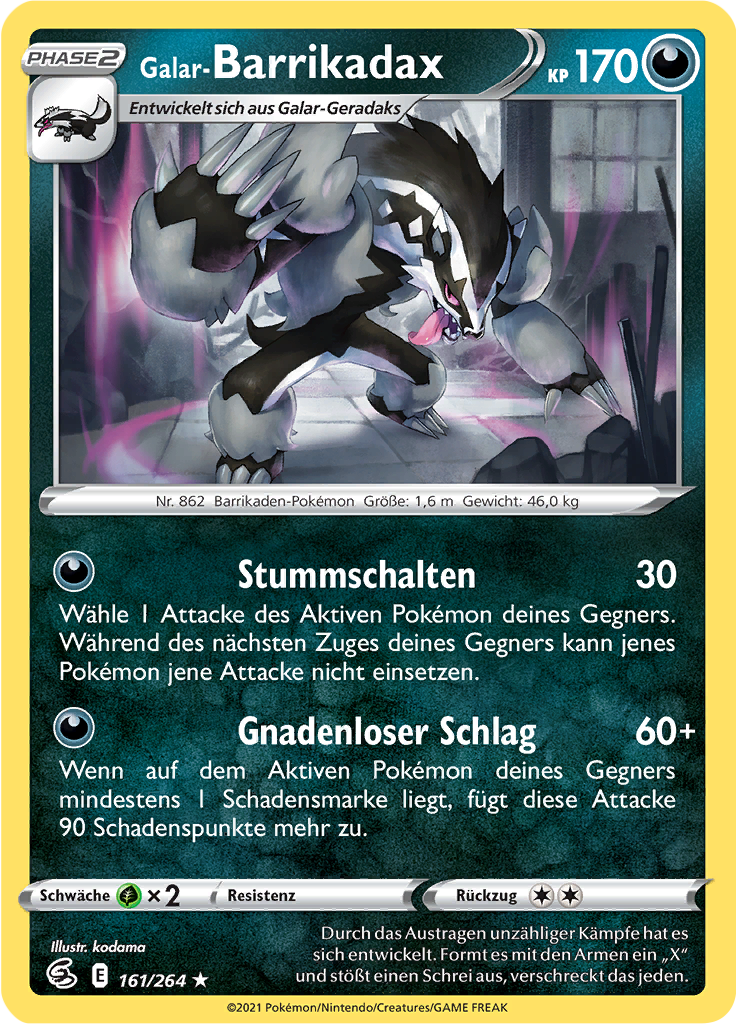 Galar-Barrikadax (Reverse Holo)