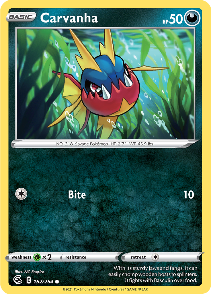 Carvanha (Reverse Holo)