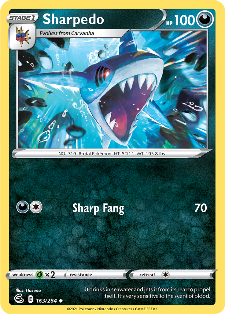 Sharpedo (Reverse Holo)