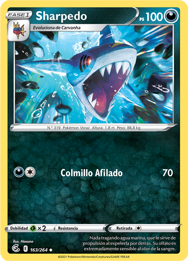 Sharpedo (Reverse Holo)