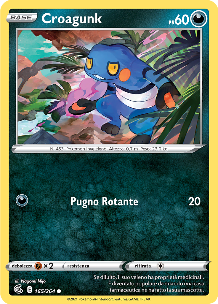 Croagunk (Reverse Holo)