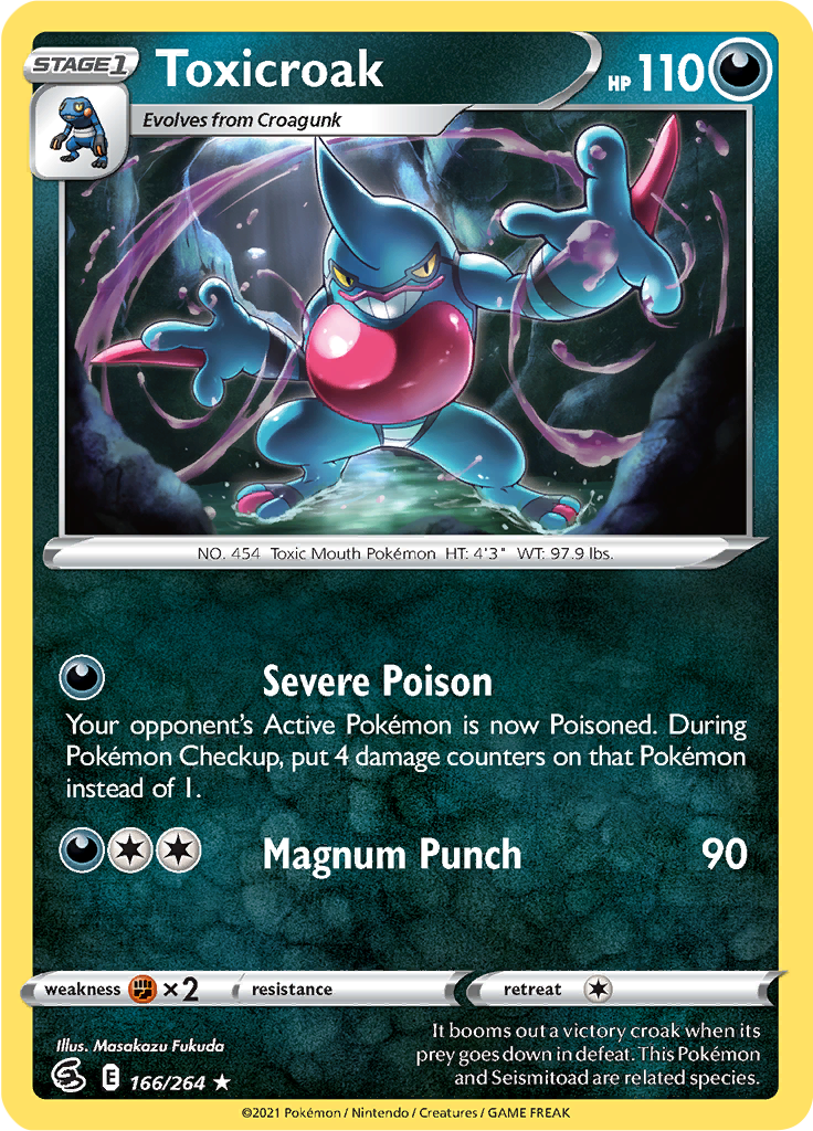 Toxicroak (Reverse Holo)