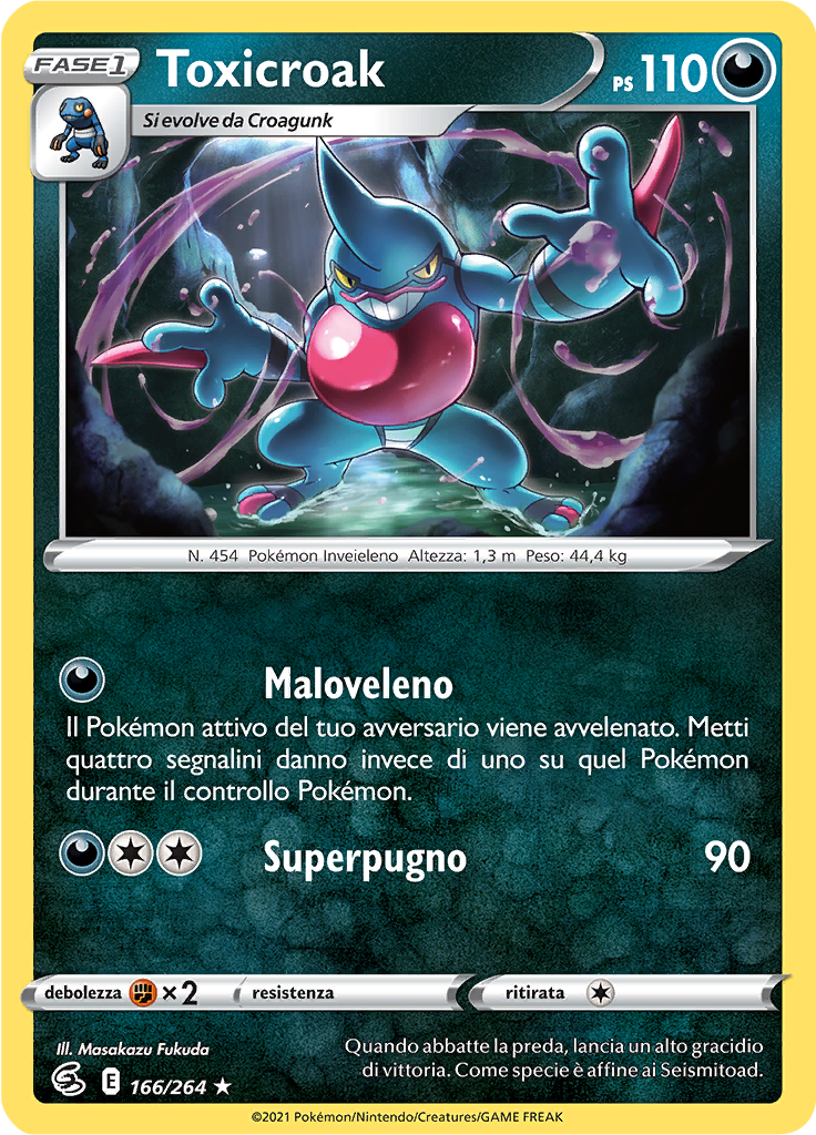 Toxicroak (Reverse Holo)