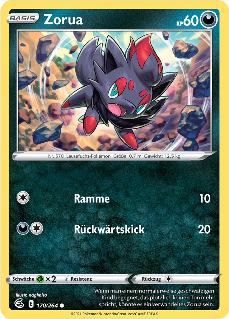 Zorua (Reverse Holo)