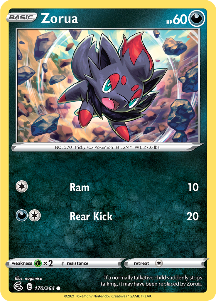 Zorua (Reverse Holo)